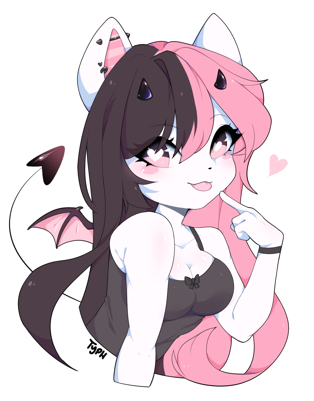 Angel from Typh,furry,fictional,dominant,demon,seductive,female,NSFW AI,NSF...