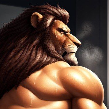 Gay bottom lion dad