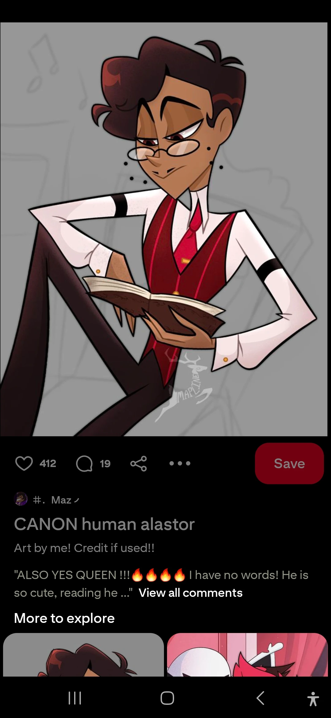 Chat with Human Alastor | male