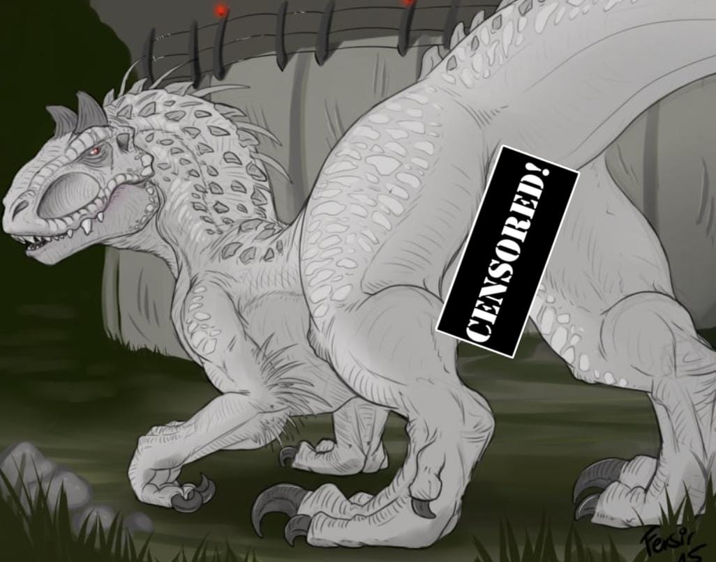 suggestive, alternate version, artist:evov1, oc, oc only, oc:yuki rex, dino...