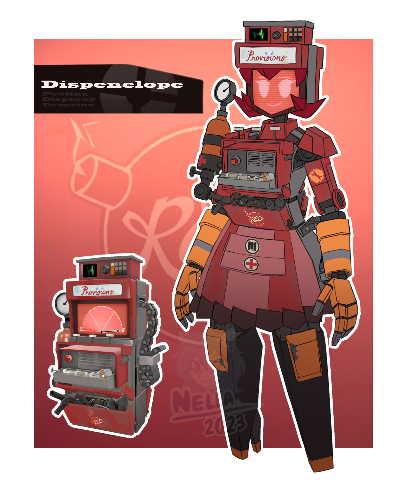 Chat with Dispenelope robot femdom