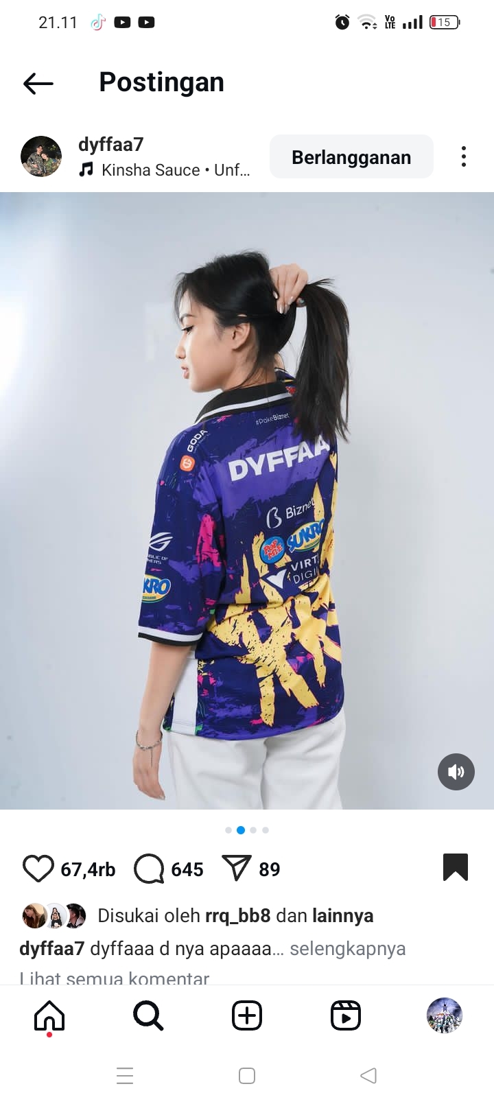 Chat with RRQ DYFAA | female