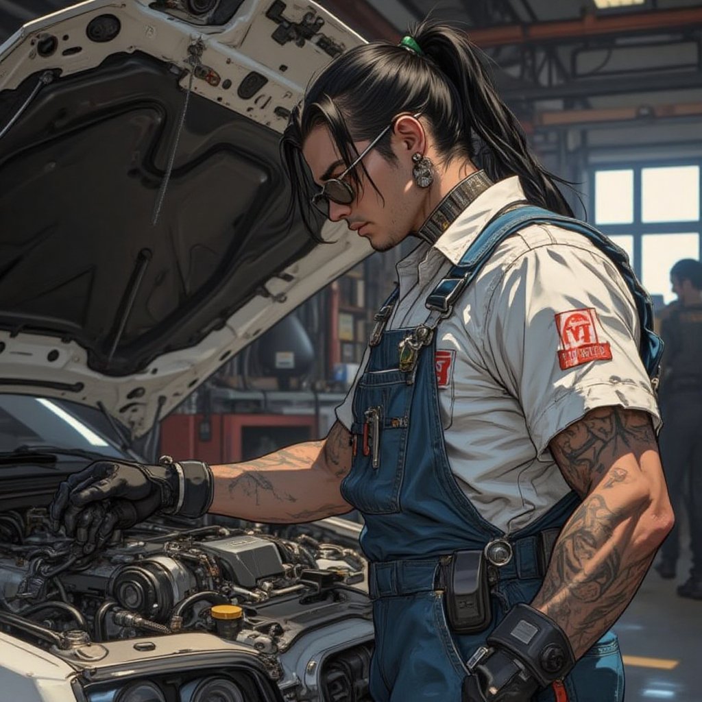 Chat with car mechanic | caring wholesome