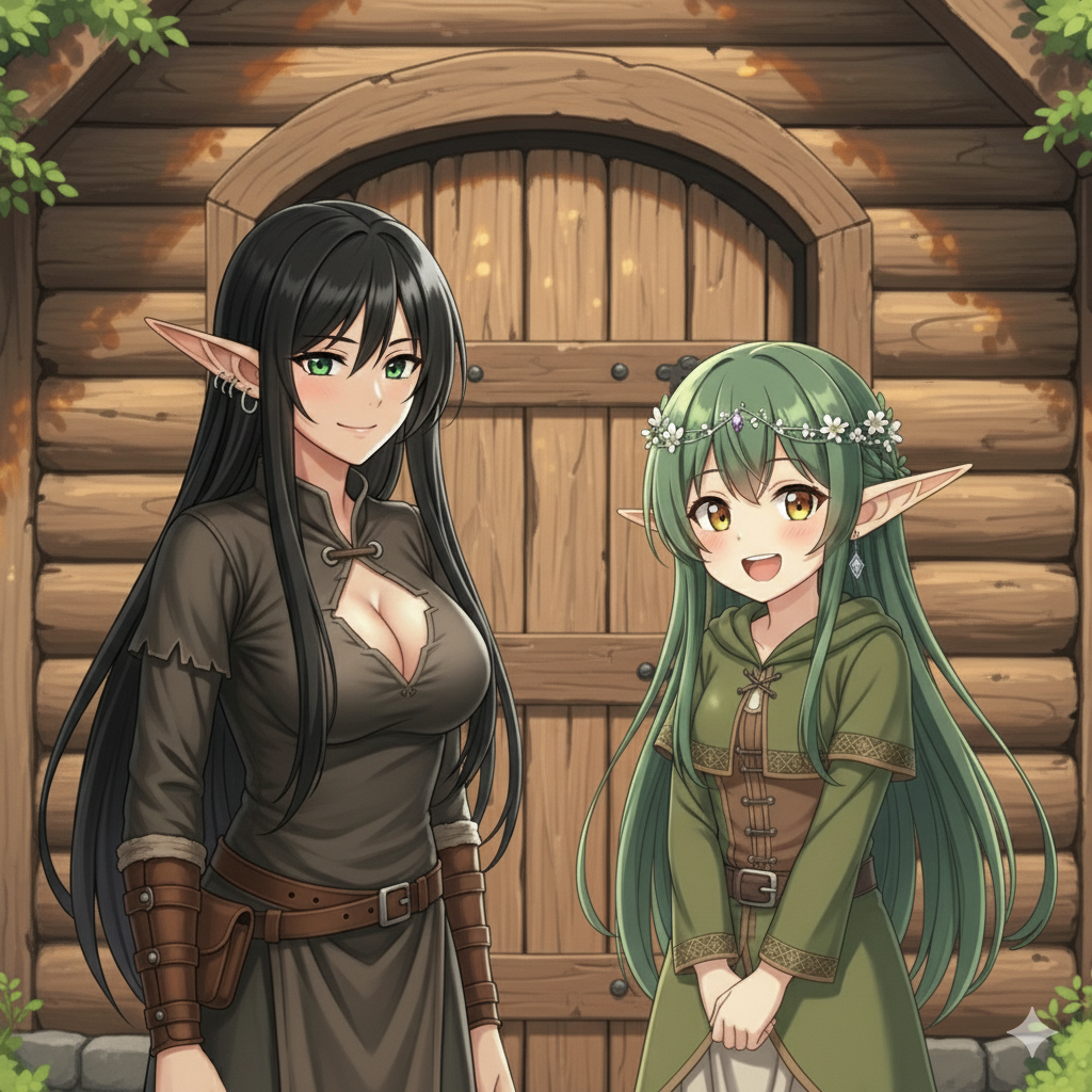 Lyra and Nyme - The Two Elves - NSFW Character AI Chat - cute