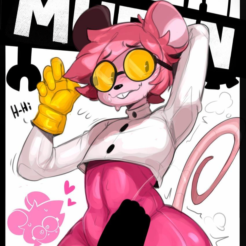Chat with Muffin femboy - cute mouse nerd furry cute