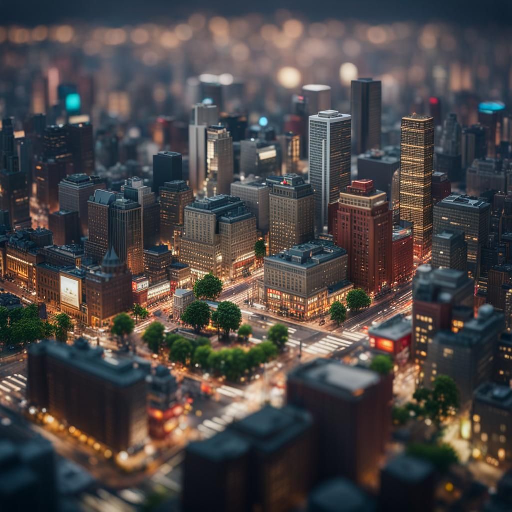 Chat with Tiny city | multiple fictional