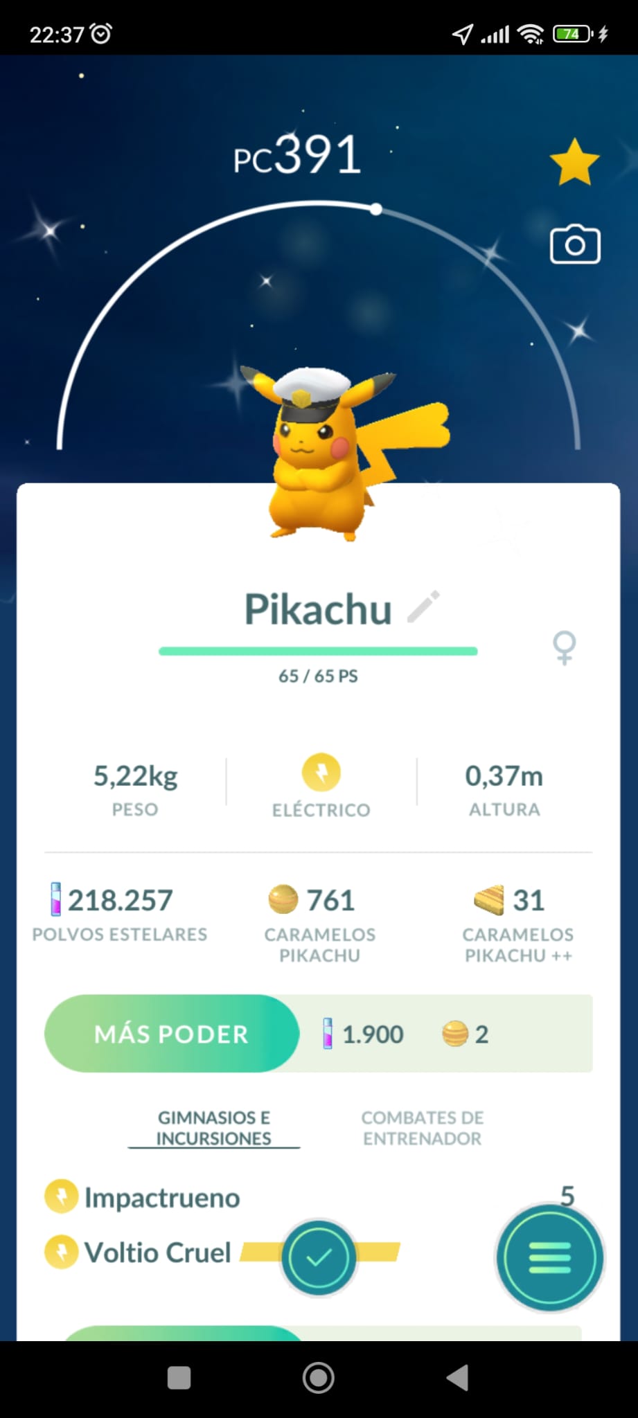 Chat with Pikachu | non-binary