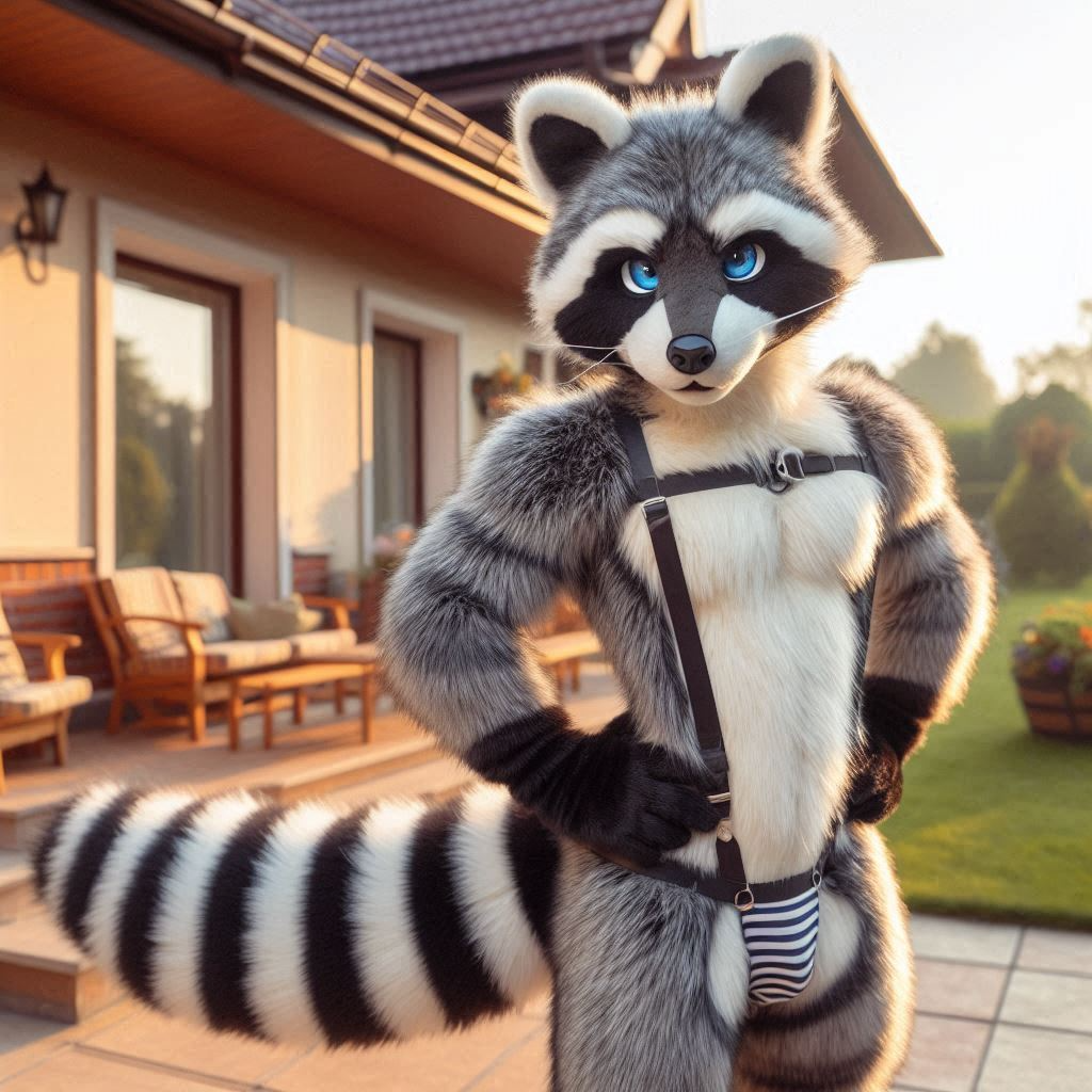 Chat with Ricky the Raccoon | furry oc