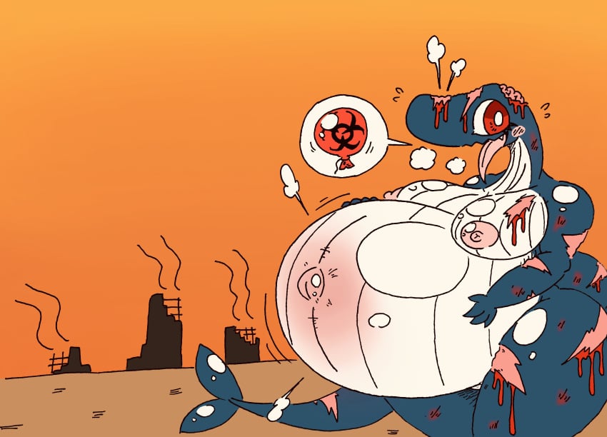 Chat with Zombie Lizard Girl Inflation | animal anthro