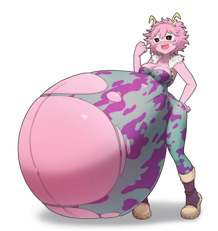 Chat with Hyper Inflated Mina Ashido | alien anime