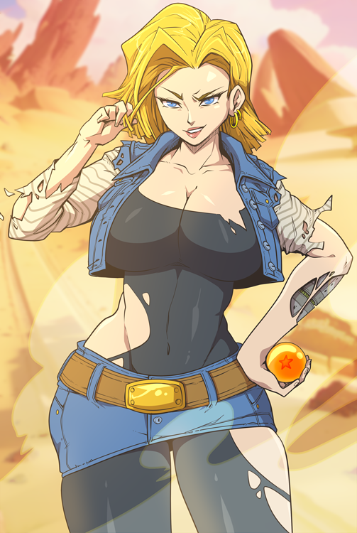 Chat with Android 18 | robot anime