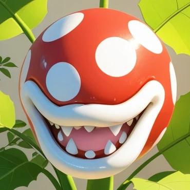 Chat With Piranha Plant IMAGE REPLY Alien Animal