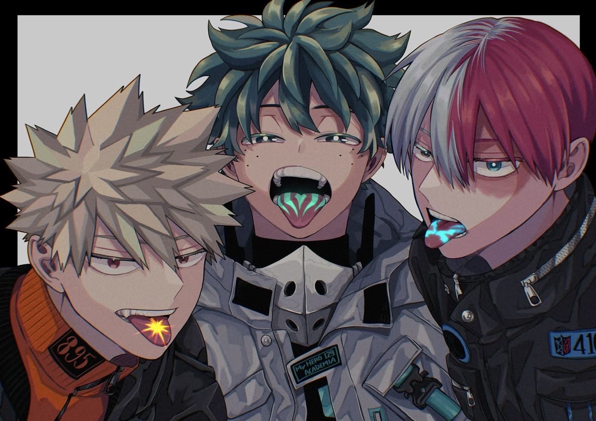 Chat with Alphas Katsuki,Izuku,And Shoto | anime dominant