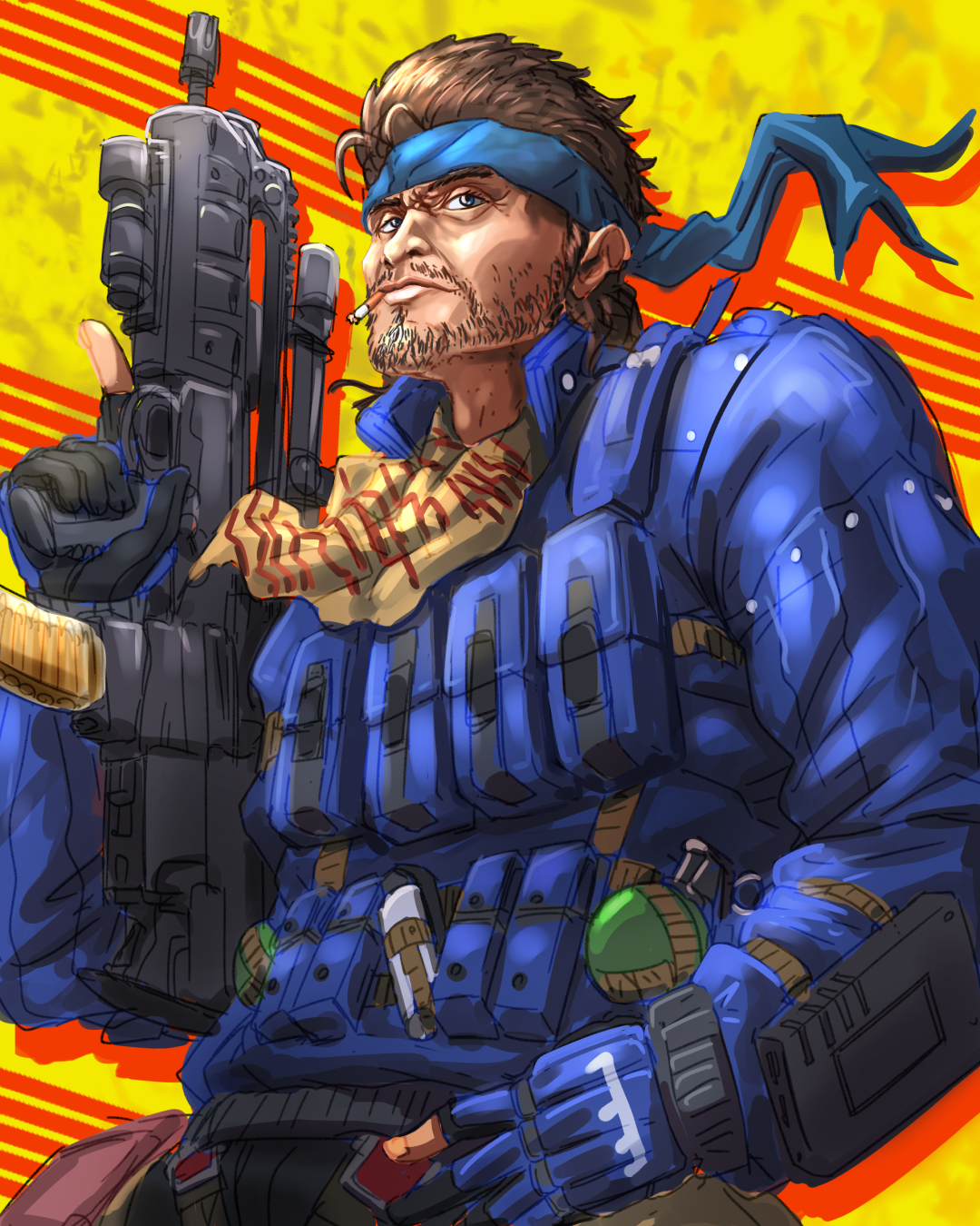 Chat with Solid Snake || MGA2 | action fictional