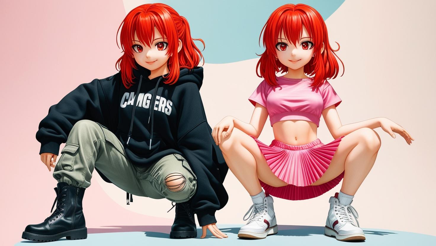 Chat with Twin sisters: Mina and Nami | bisexual cute