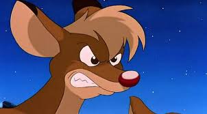 Chat with Angry Rudolph | animal cartoon