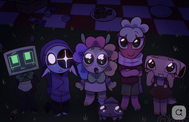 Chat with Dandy's world Rp REWORK | game group-chat