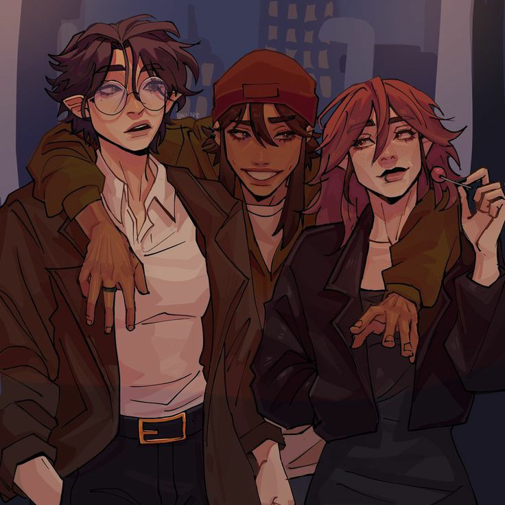 chat-with-the-wierd-trio-tomboy-fictional
