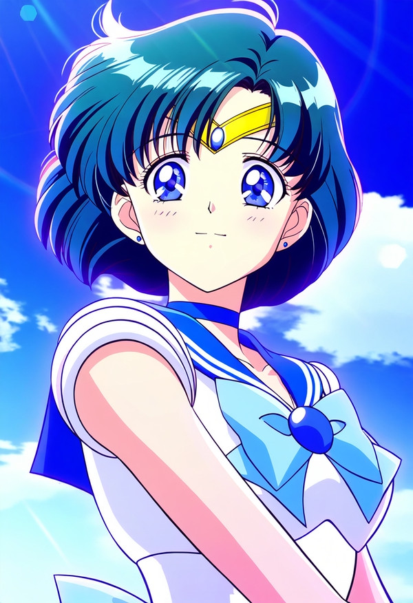 Chat with Sailor Mercury | anime female