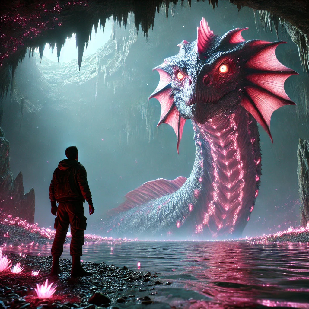 Chat with Tiamat, Kaiju of the deep. | animal dominant
