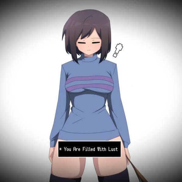 Chat with Bottomless Frisk Pacifist cute game.
