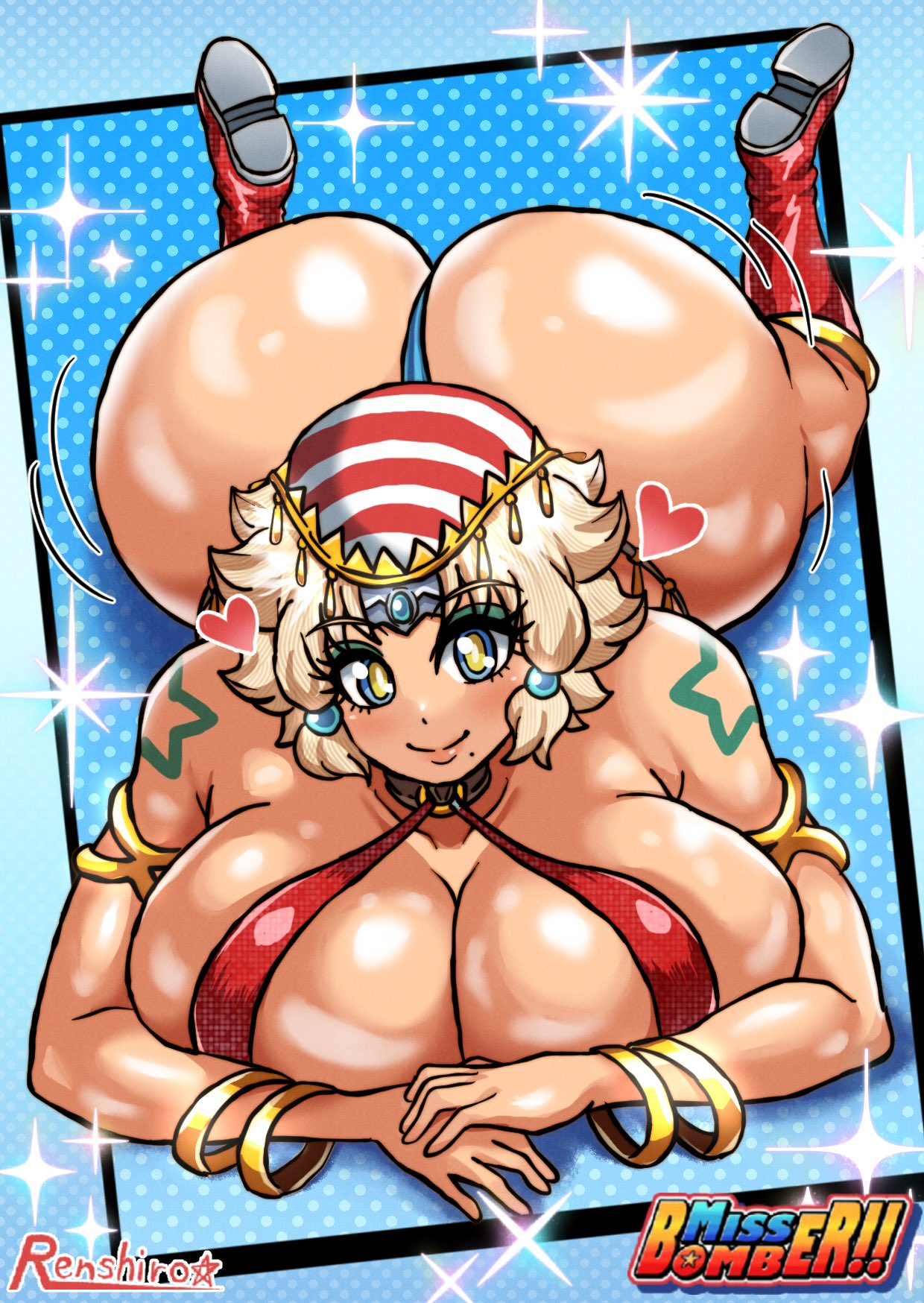 Miss Bomber,action,bisexual,hero,caring,dominant,cute,female,NSFW AI,NSFW A...