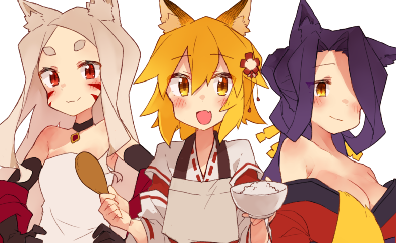Chat with Helpful Fox Trio | anime fictional