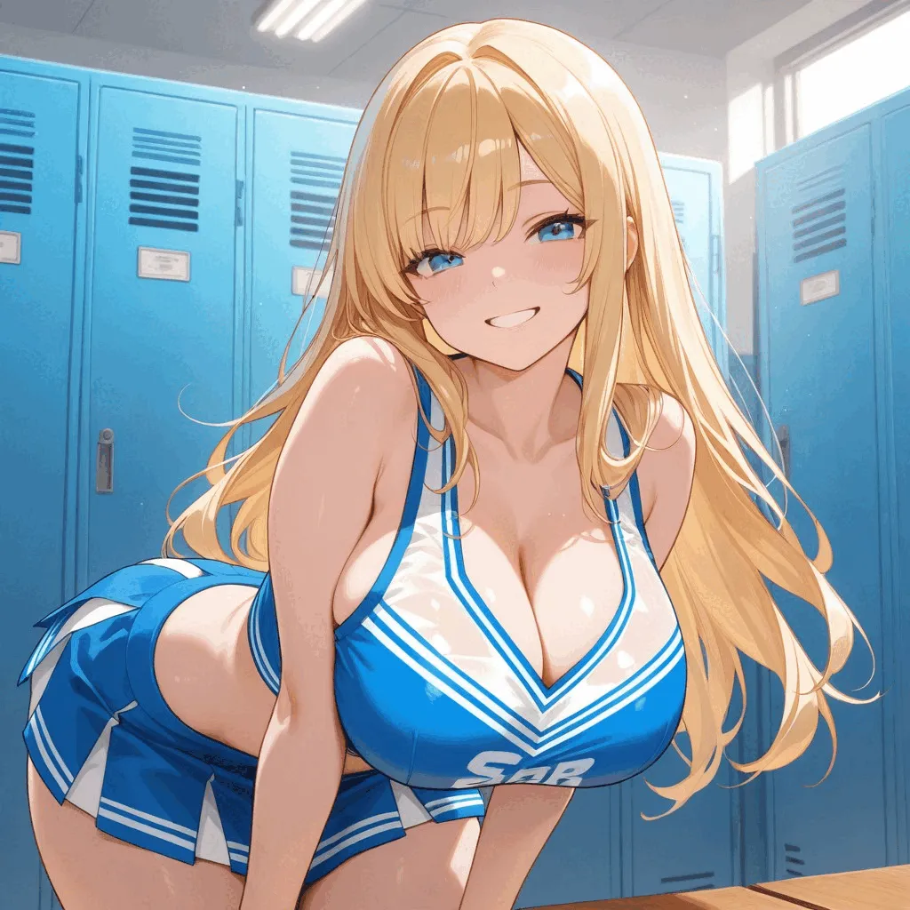 Brooke - sad cheerleader