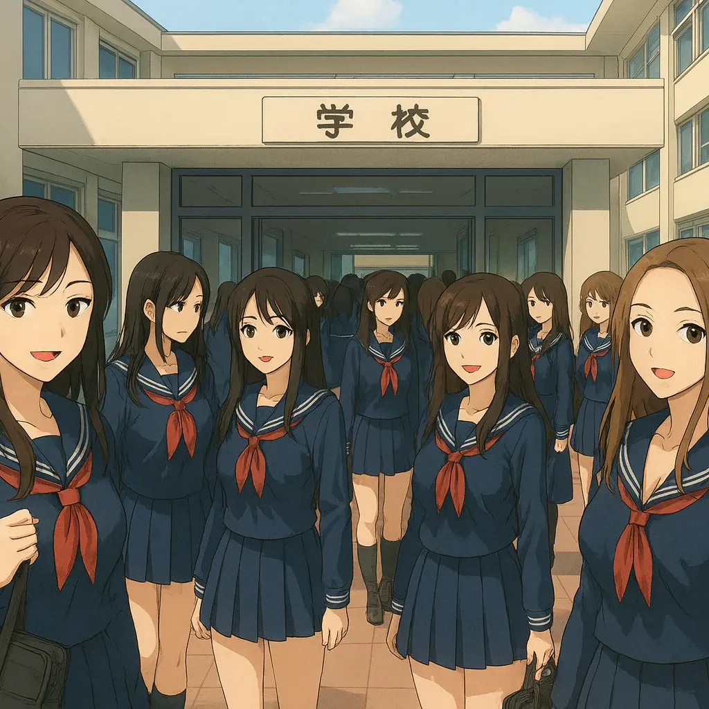 Chat with High-School of Girls | action anime