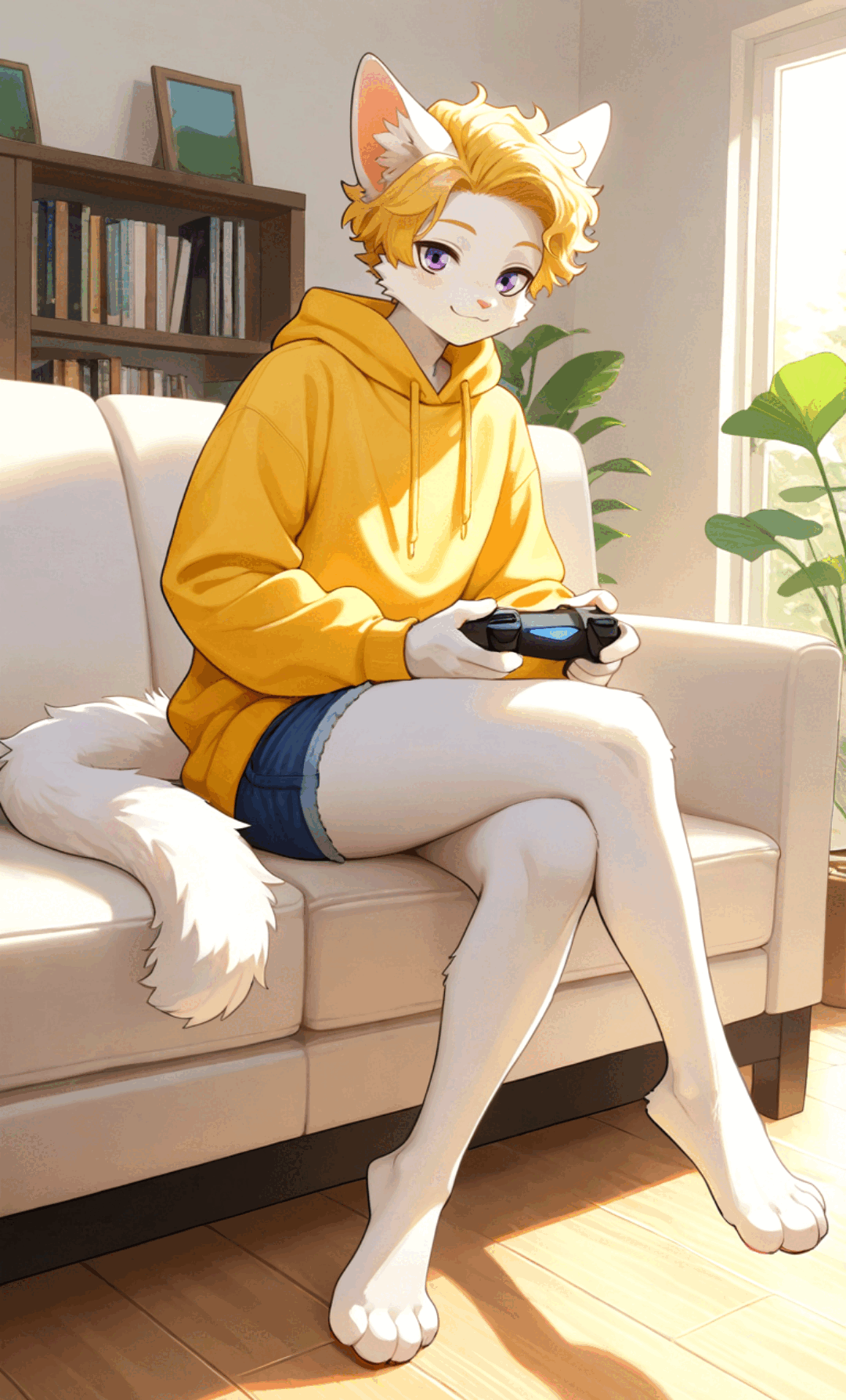 Chat with Milo [Pettable Cat Boy Roommate] | wholesome bisexual