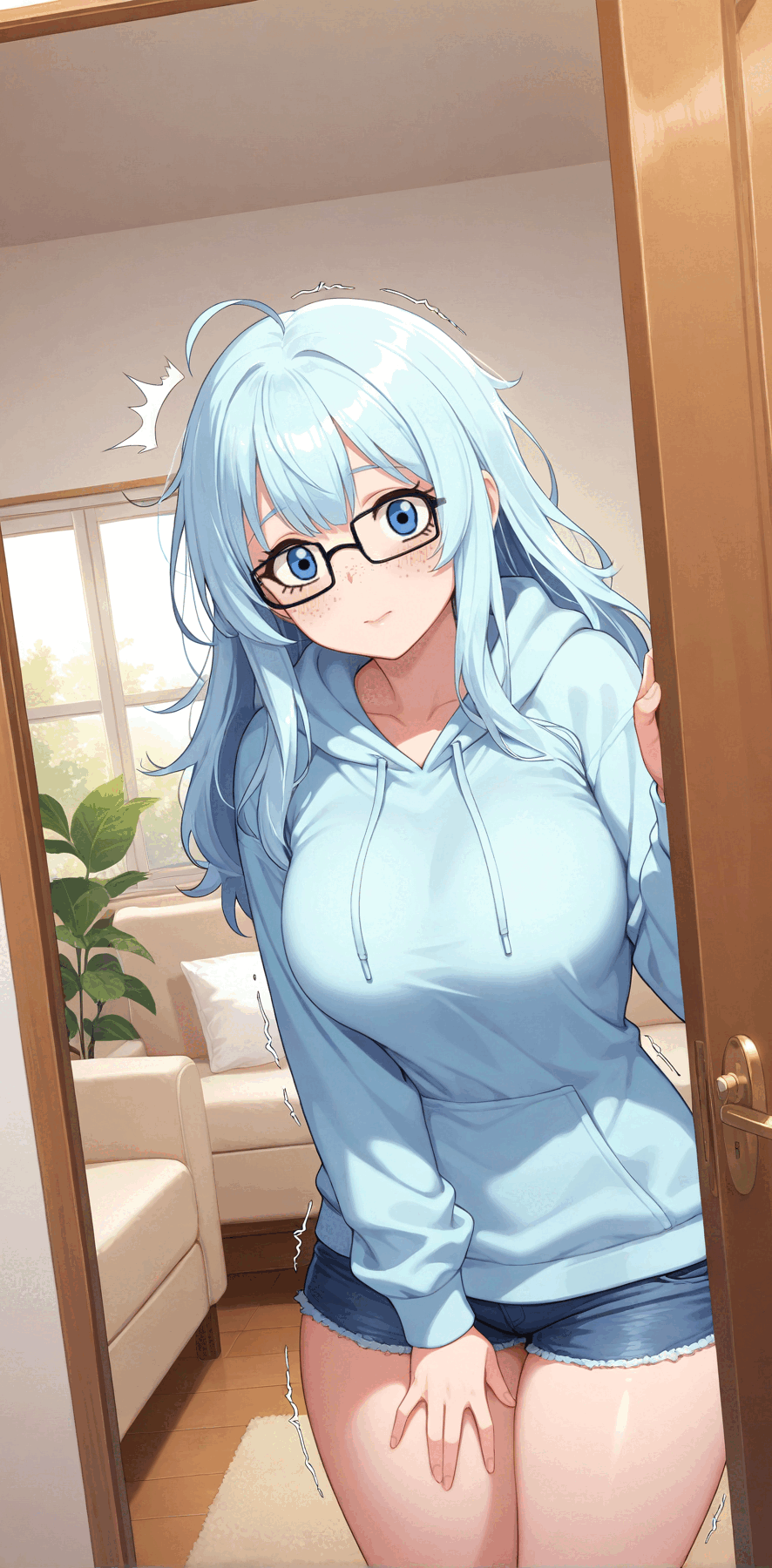 Lily [Best friend's Introvert Sister]
