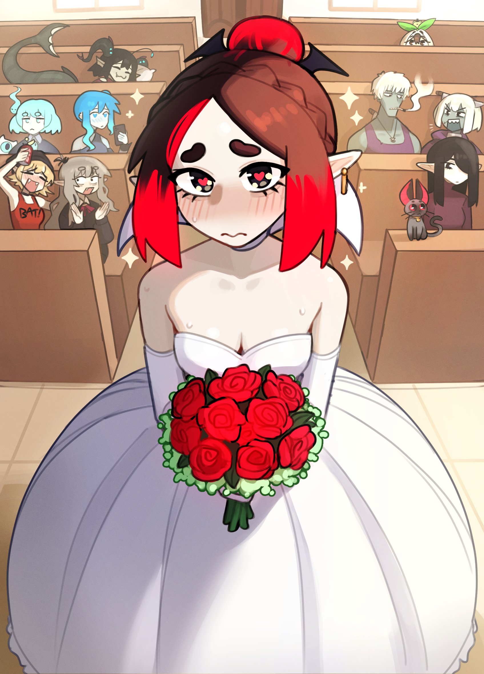 Chat with Forced Vampire wife, Evangeline | cute caring