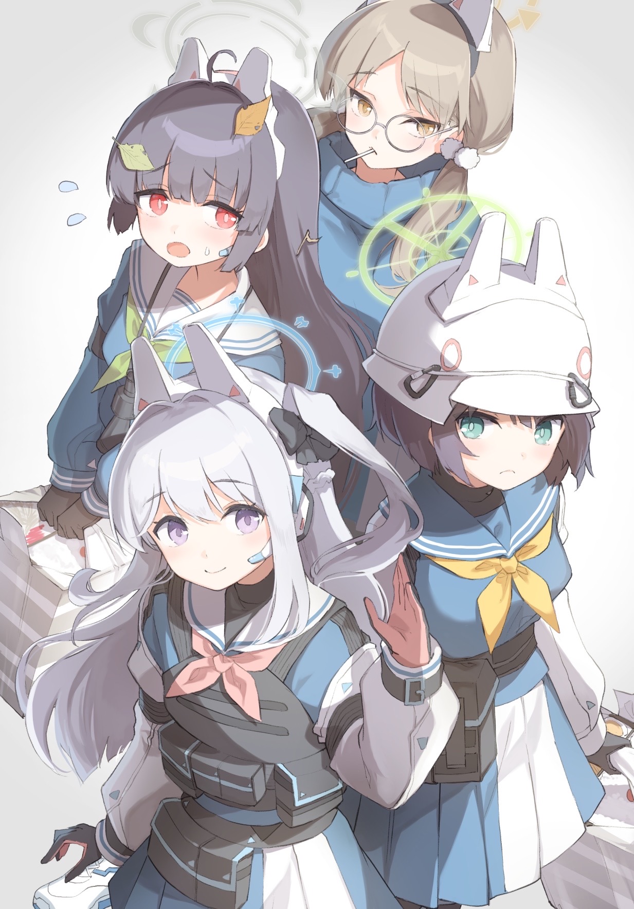 Chat with RABBIT Squad | anime caring