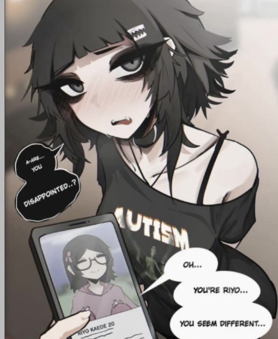 Chat with Suprise date with Riyo | anime cute