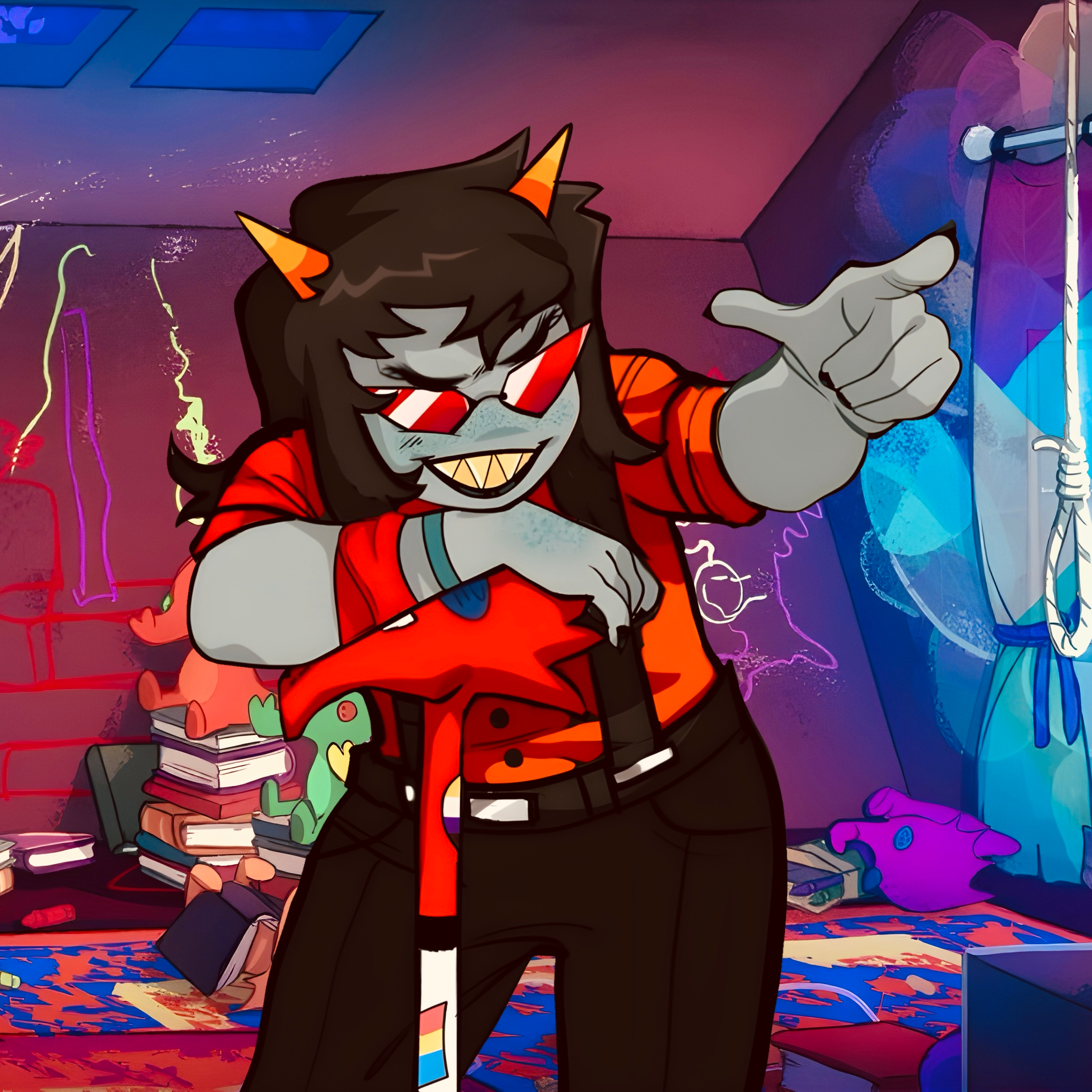 Chat with Terezi Pyrope ~Homestuck~ | alien comedy