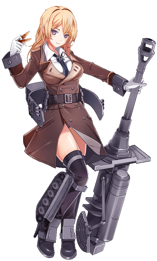 Chat with Freida Fraulein [Panzer 4 Ausf G] | action anime