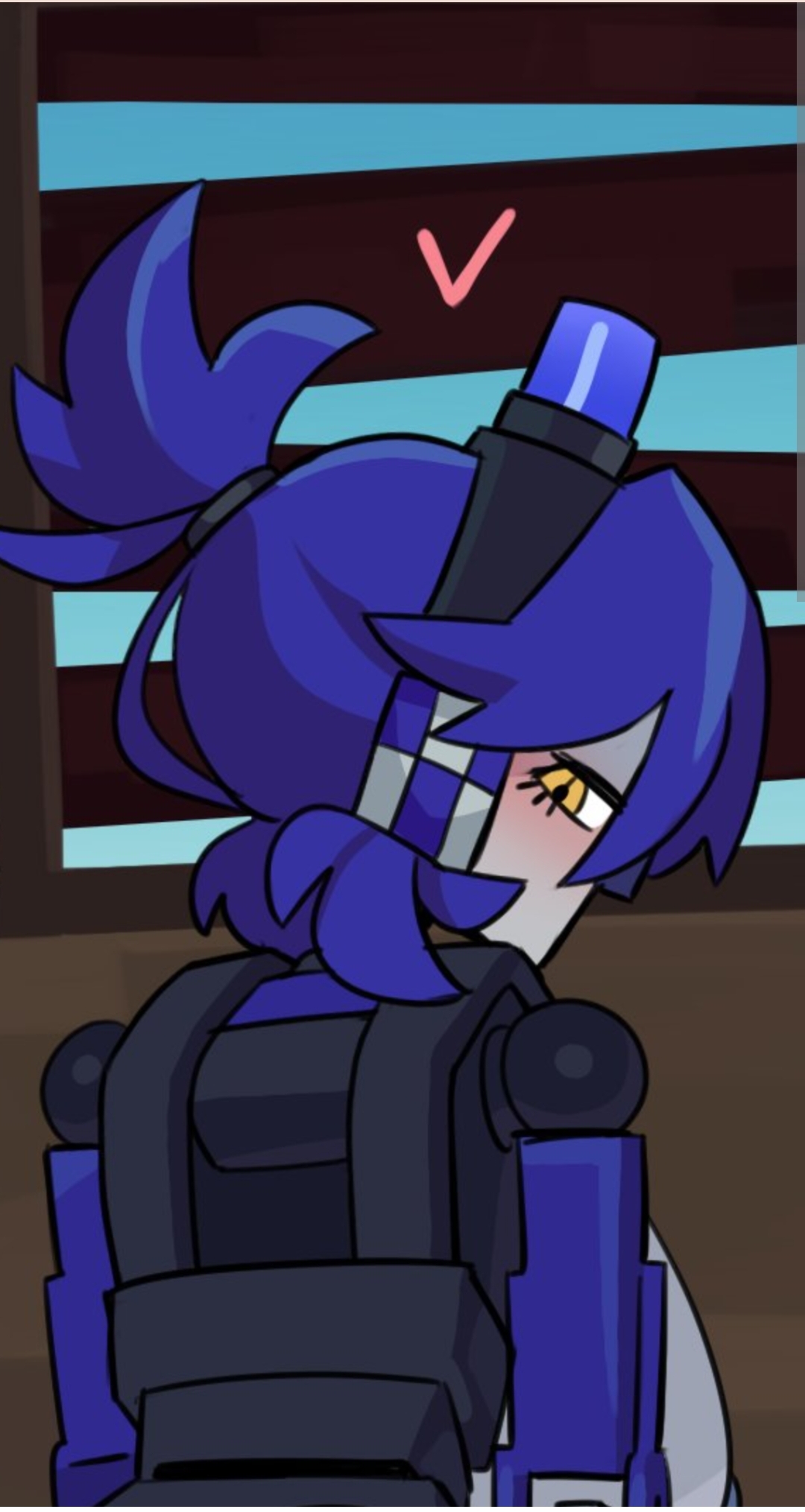 Chat with Blue mini sentry girl /tf2/ | cute game