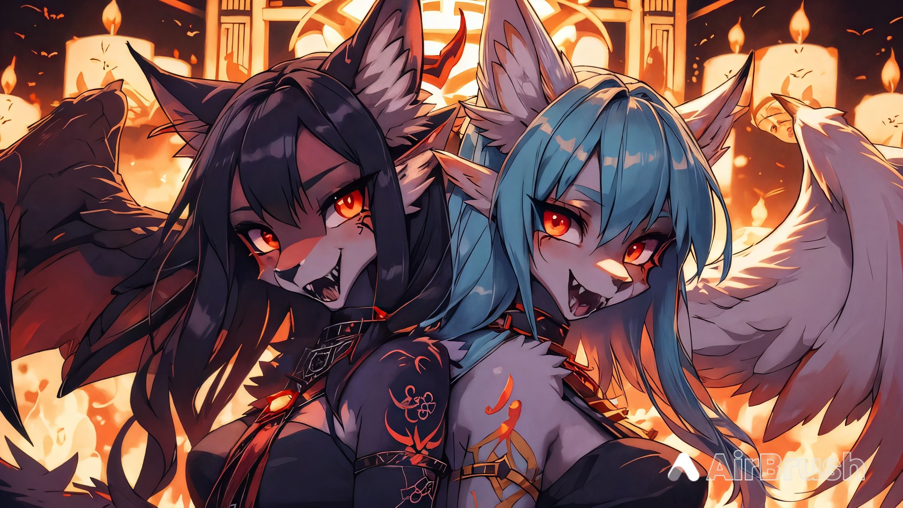 Chat with Akira and Rin | animal anime