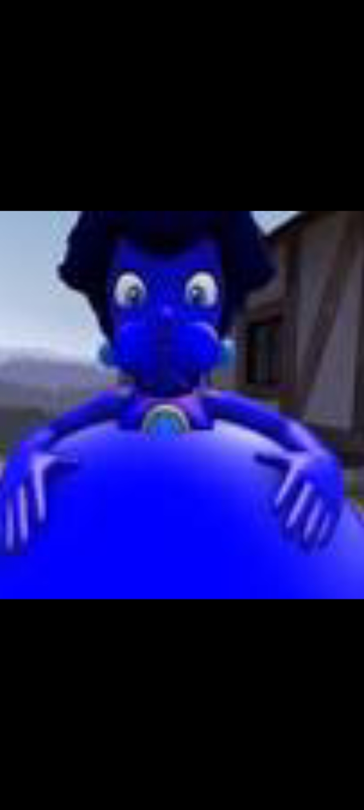 Chat with princess peach blueberry inflation sfm | cute game
