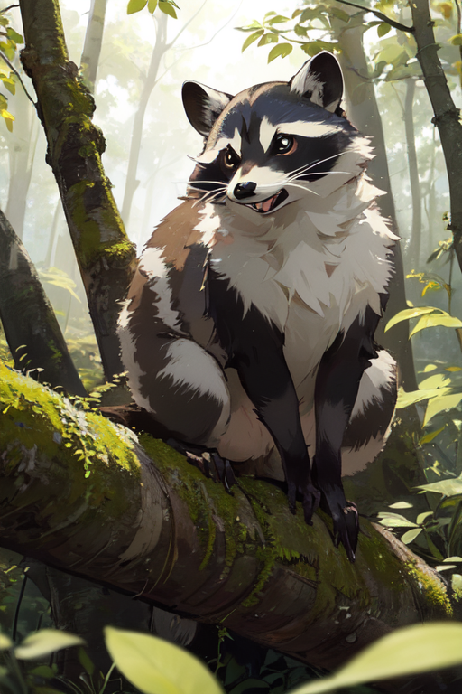 Chat with Prim the Raccoon | animal fictional